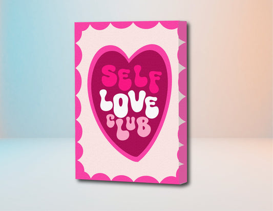 Self Love Club- Kit de Pinturas por Números 30x40cm