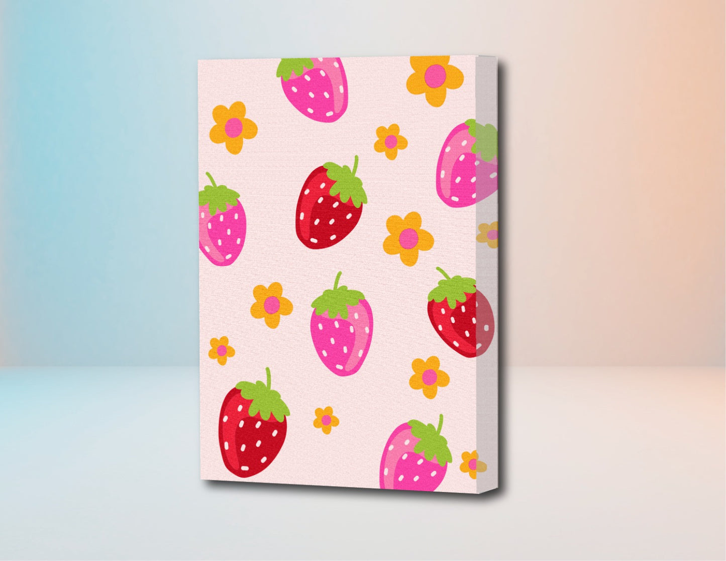 Fresitas - Kit de Pinturas por Números 30x40cm