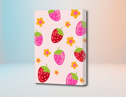 Fresitas - Kit de Pinturas por Números 30x40cm