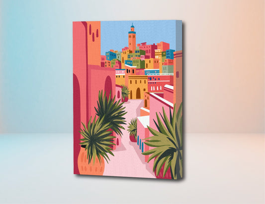 Marruecos - Kit de Pinturas por Números