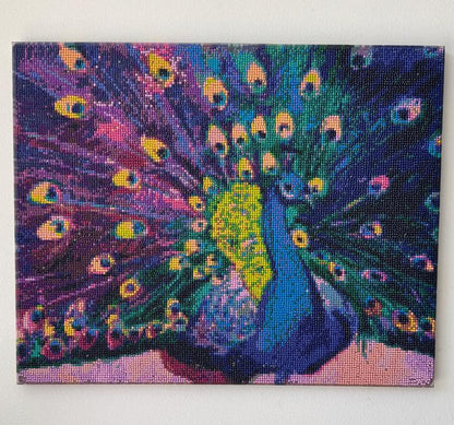 Pavo Real   - Kit Por Diamantes