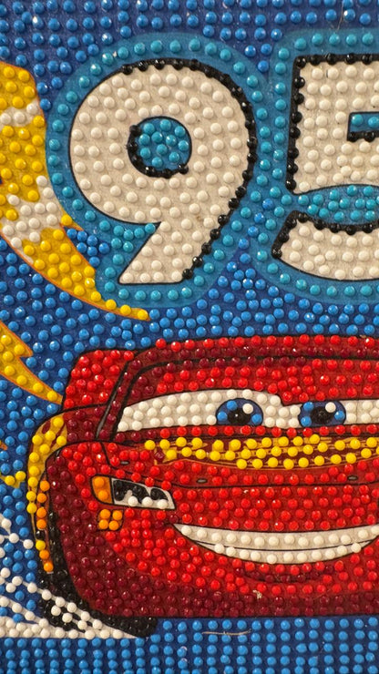 Cars -Kit Por Diamantes para Niños
