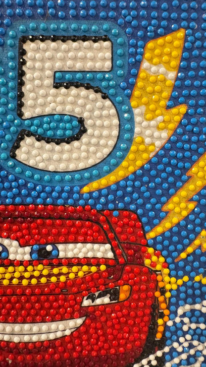 Cars -Kit Por Diamantes para Niños