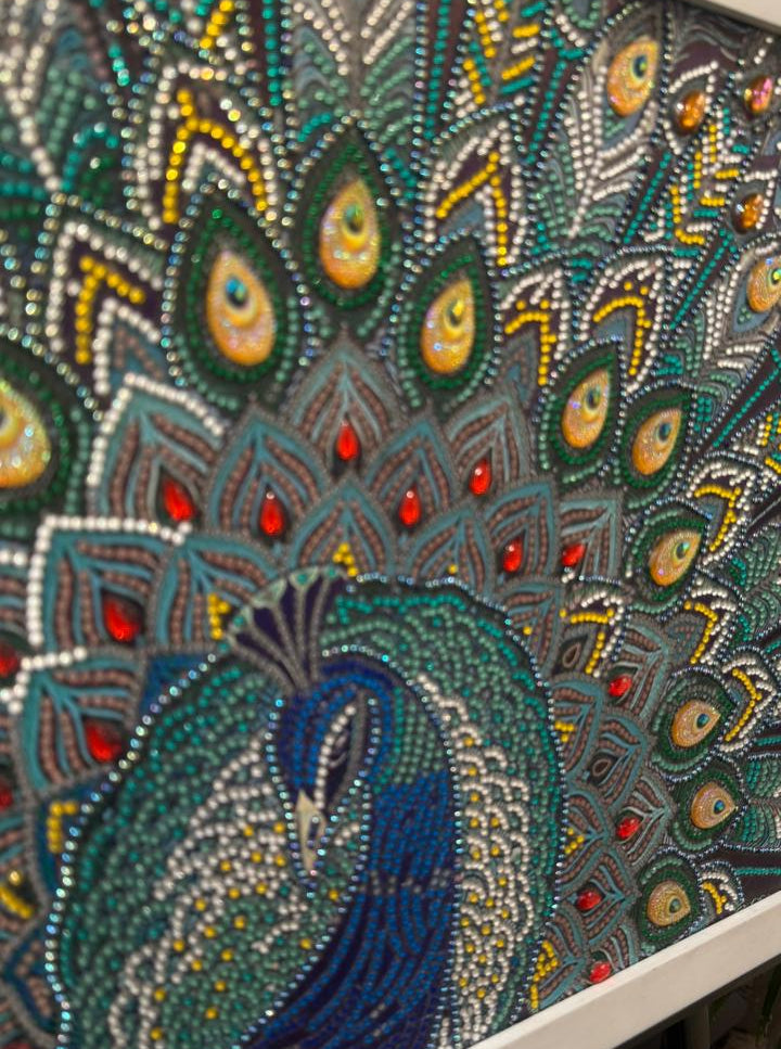 Pavo Esmeralda- KIT Por Piedritas