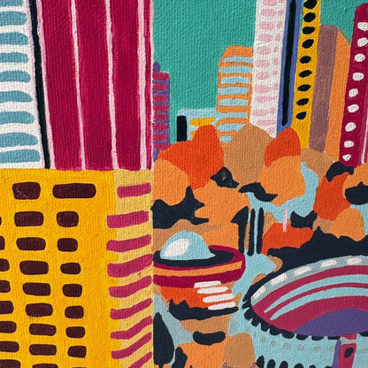 Bogotá  - Kit de Pinturas por Números - Nivel Intermedio