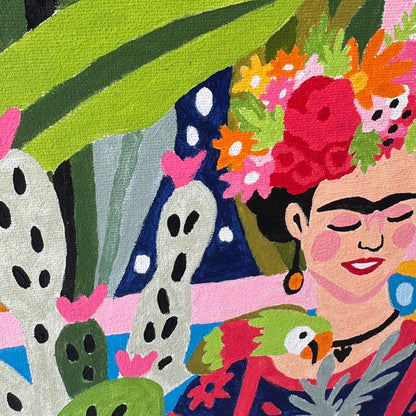 Frida  - Kit de Pinturas por Números - Nivel Avanzado