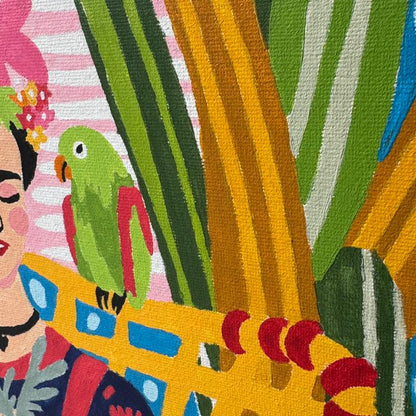 Frida  - Kit de Pinturas por Números - Nivel Avanzado