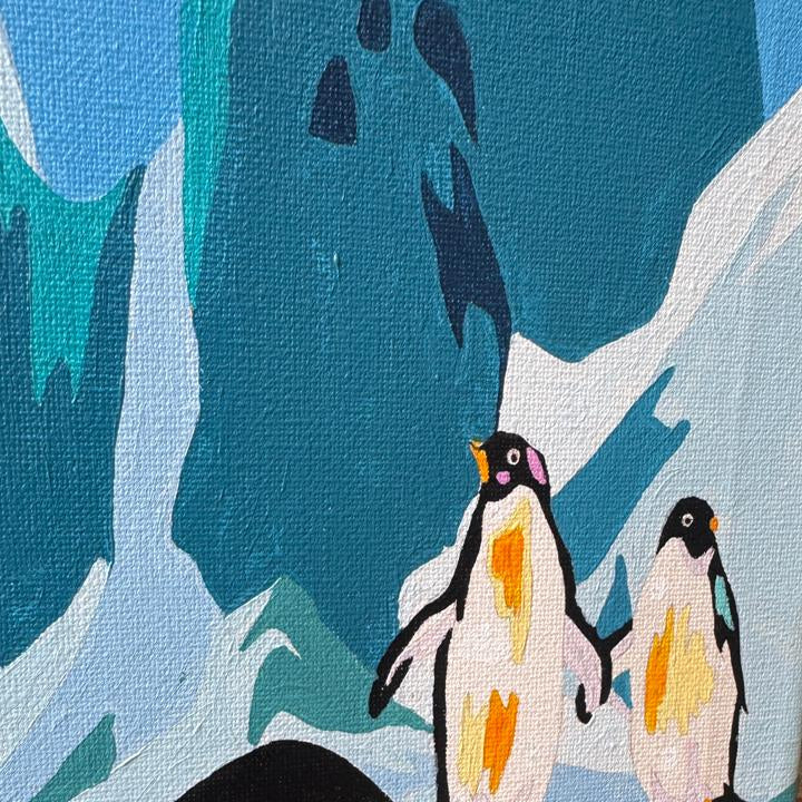 Antártica - Kit de Pinturas por Números - Nivel Intermedio