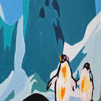 Antártica - Kit de Pinturas por Números - Nivel Intermedio