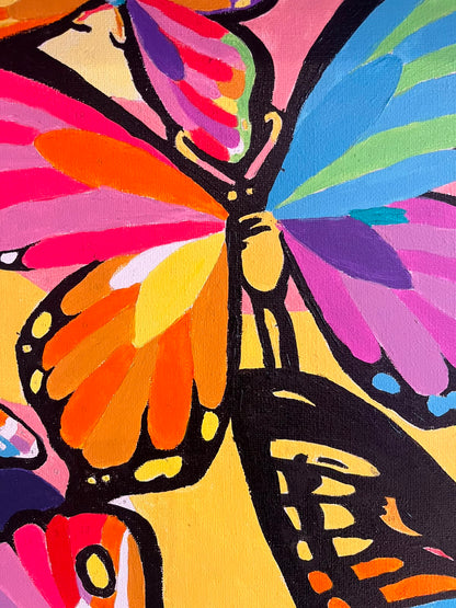 Mariposal  - Kit de Pinturas por Números  - Nivel Intermedio