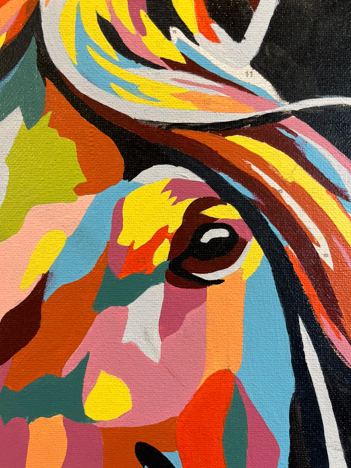 Caballo de Troya  - Kit de Pinturas por Números - Nivel Para Principiantes