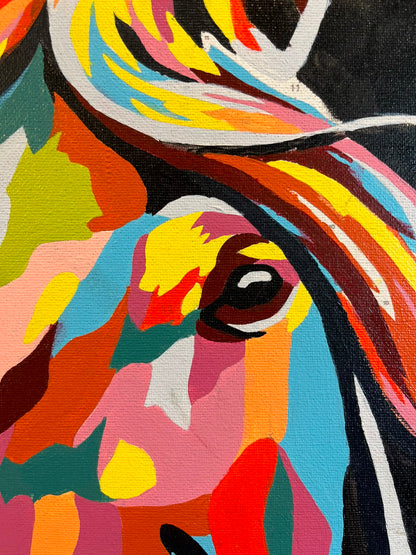 Caballo de Troya  - Kit de Pinturas por Números - Nivel Para Principiantes