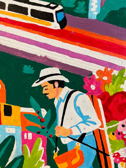 Medellin  - Kit de Pinturas por Números  - Nivel Intermedio