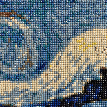 Noche Estrellada- Van Gogh  -Kit Por Diamantes -