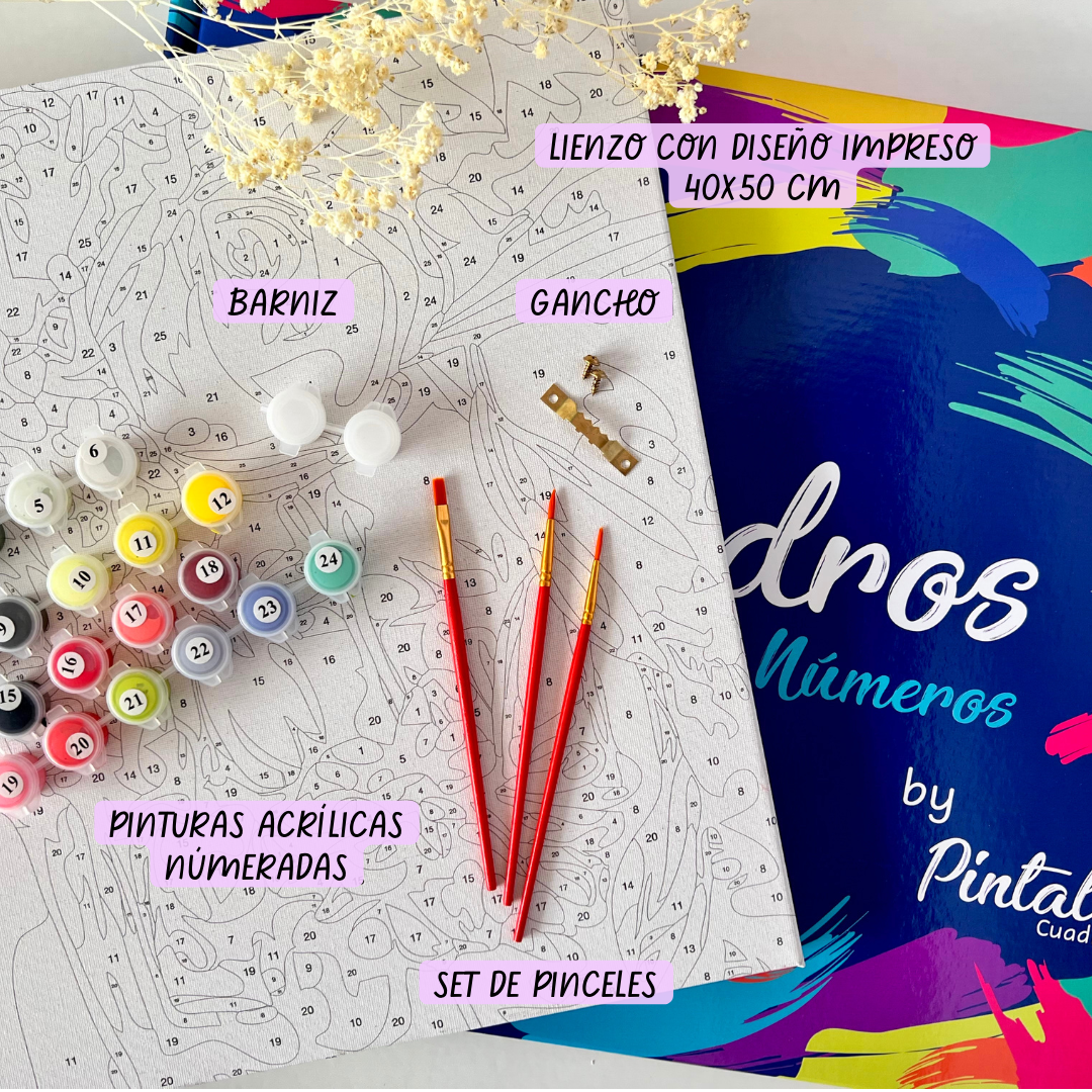 Buda - Kit de Pinturas por Números