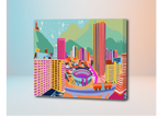 Bogotá  - Kit de Pinturas por Números - Nivel Intermedio
