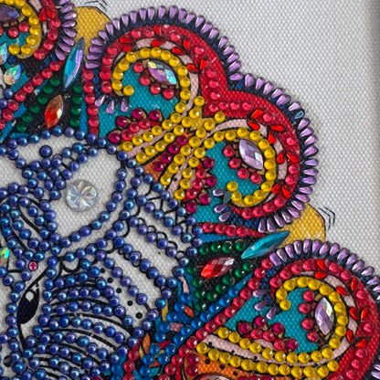 Mandala Elefante Flor- KIT Por Piedritas - 40% DESCUENTO