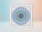 Mandala Calma - KIT Por Piedritas