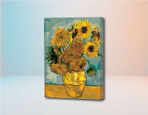 Girasoles by Vincent Van Gogh- Kit de Pinturas por Números