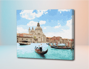 Venecia Agua- Kit de Pinturas por Números