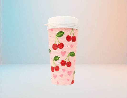 Cerezas - Mug para hacer con Diamantes