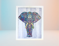 Elefante Mármol - KIT Por Piedritas