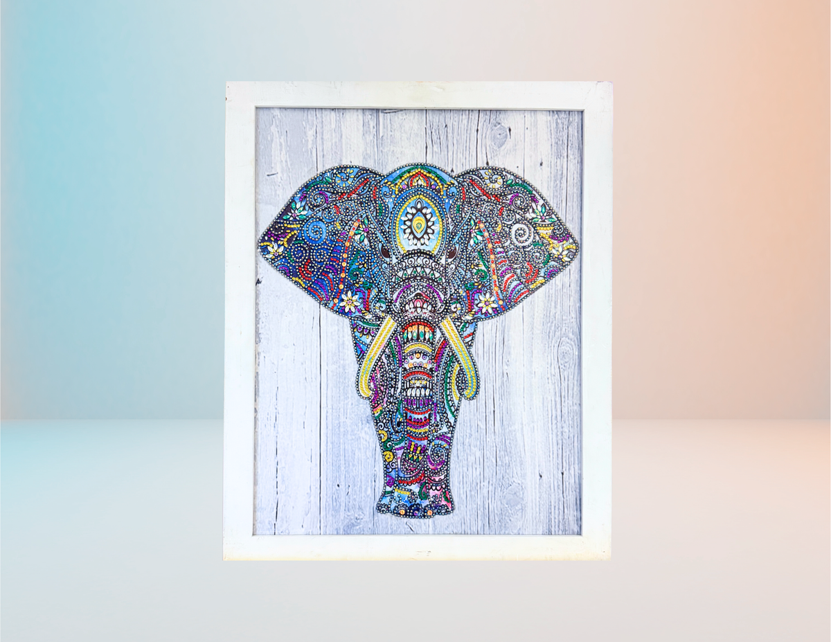 Elefante Mármol - KIT Por Piedritas