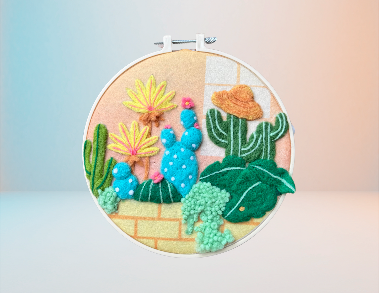 Cactus sombrero - Kit de Felting