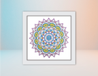 Mandala Mística - KIT Por Piedritas