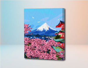 Japon - Kit de Pinturas por Números