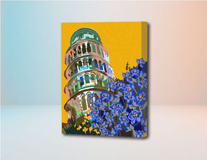 Torre de Pisa - Kit de Pinturas por Números