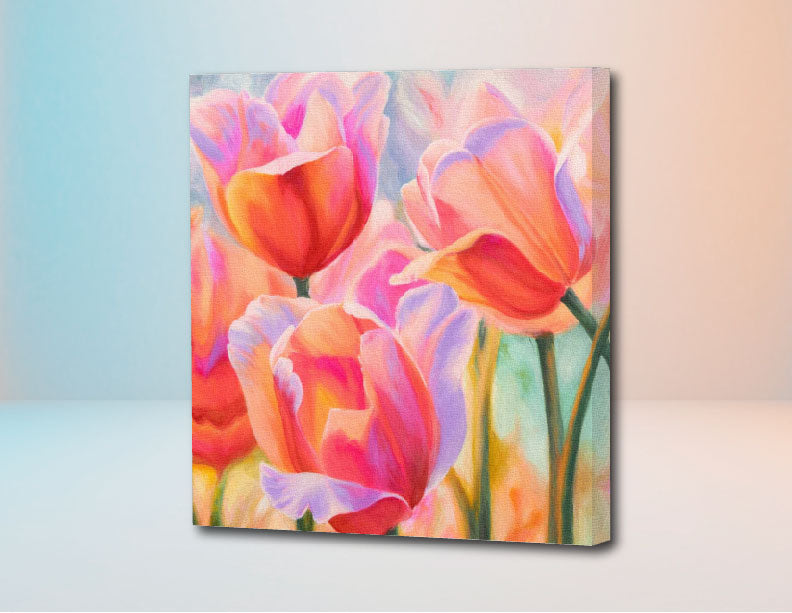 Tres Tulipanes  -Kit Por Diamantes