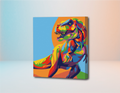 40% DE DESCUENTO - Dinosaurio - Kit de Pinturas por Números Para Niños - Nivel Para Principiantes