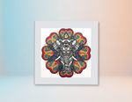 Cargar imagen en el visor de la galería, Mandala Elefante Flor- KIT Por Piedritas
