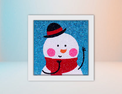 Muñeco de nieve- KIT Por Piedritas