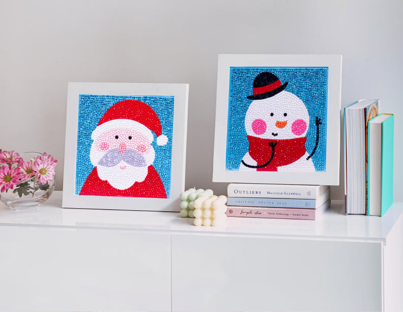 Muñeco de nieve- KIT Por Piedritas