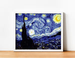 Cargar imagen en el visor de la galería, Noche Estrellada Van Gogh - Kit de Pinturas por Números
