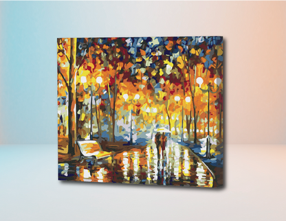 Paisaje Colorido - Kit de Pinturas por Números