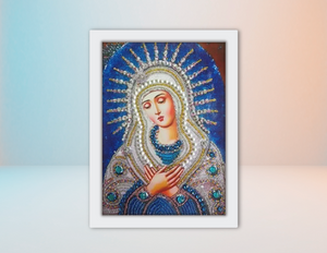Virgen De los Santos - KIT Por Piedritas