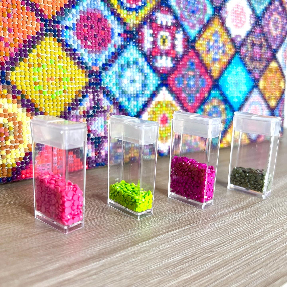 Portadiamantes Modo TIC TAC Container Organizador 56 Espacios